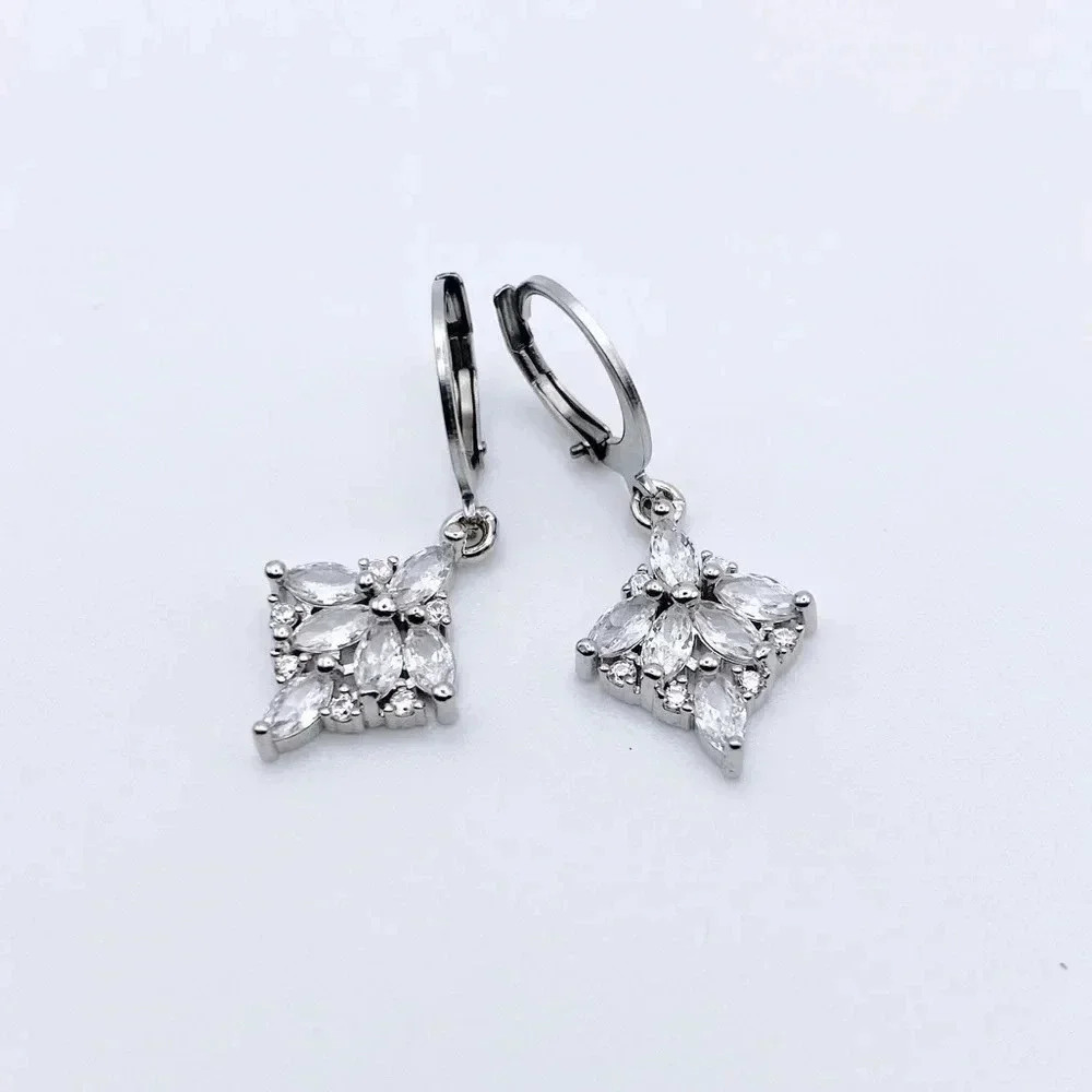 SILVER Hoops Earrings
